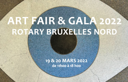 Expo-vente d'art organisée par le RC Bruxelles-Nord